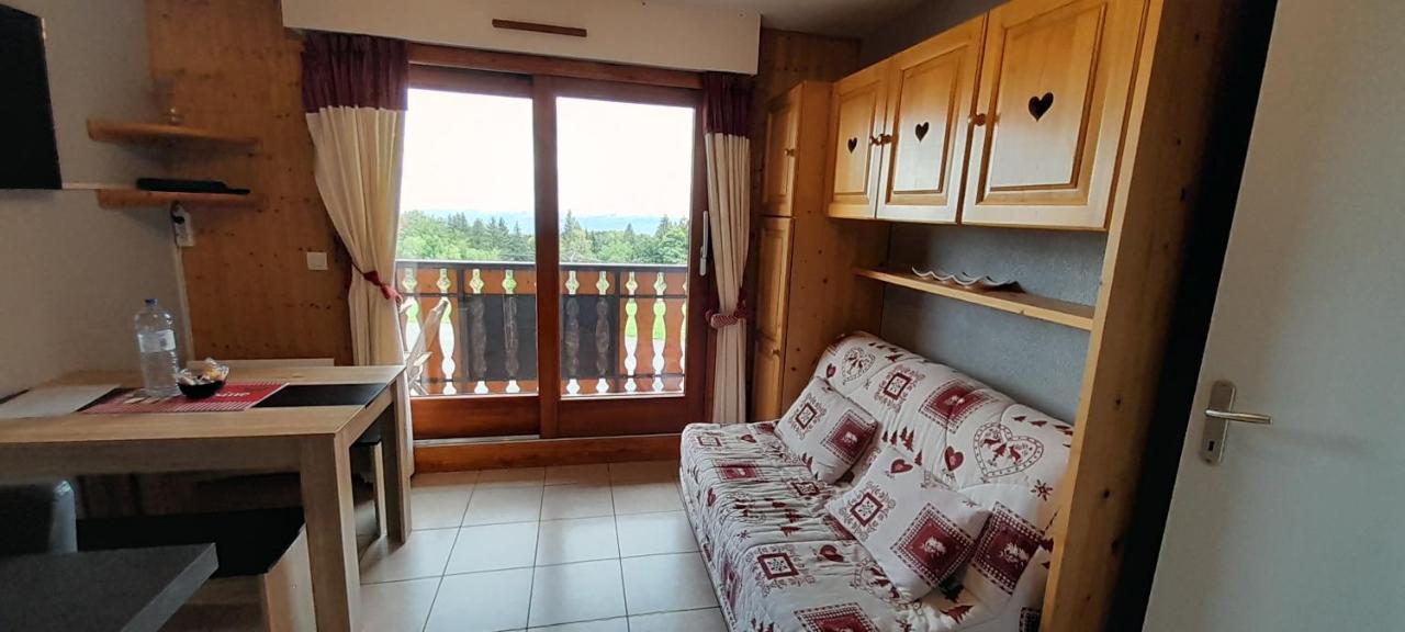 Apartamento Le Repos Du Choucas Thollon-les-Memises Exterior foto